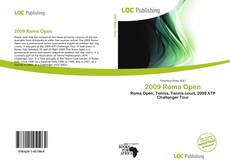 Bookcover of 2009 Roma Open