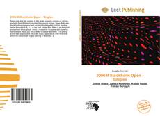 Buchcover von 2006 If Stockholm Open – Singles