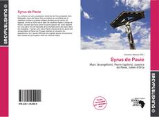 Buchcover von Syrus de Pavie