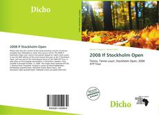 Bookcover of 2008 If Stockholm Open