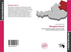 Обложка Douglas Horne