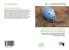 Borítókép a  Homelessness in England - hoz