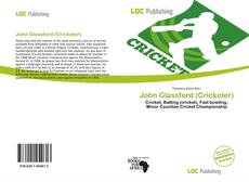 John Glassford (Cricketer) kitap kapağı