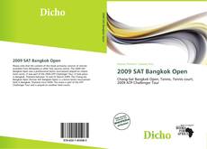 Bookcover of 2009 SAT Bangkok Open