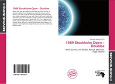 Buchcover von 1989 Stockholm Open – Doubles