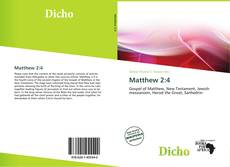 Portada del libro de Matthew 2:4