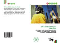 Capa do livro de Ulf Sandström (Ice Hockey) 