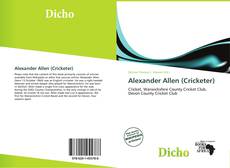 Bookcover of Alexander Allen (Cricketer)