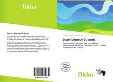 Capa do livro de Jean-Léonce Dupont 