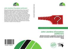 Capa do livro de John Jardine (Canadian politician) 