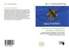 Portada del libro de Savanna, Oklahoma