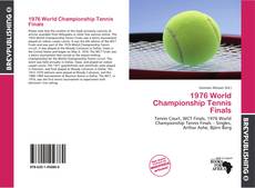 Buchcover von 1976 World Championship Tennis Finals