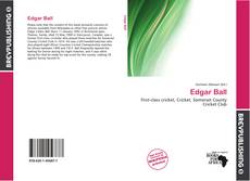 Capa do livro de Edgar Ball 