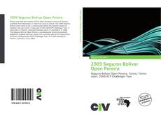 Capa do livro de 2009 Seguros Bolívar Open Pereira 