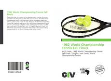 1982 World Championship Tennis Fall Finals的封面