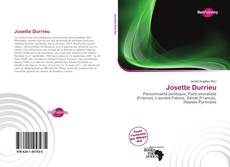 Portada del libro de Josette Durrieu