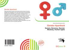 Portada del libro de Gender Apartheid