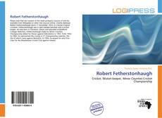 Couverture de Robert Fetherstonhaugh