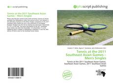 Portada del libro de Tennis at the 2011 Southeast Asian Games – Men's Singles