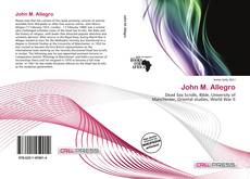 John M. Allegro kitap kapağı