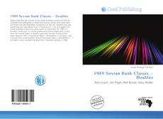 Portada del libro de 1989 Sovran Bank Classic – Doubles