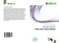 Phrygia (name) kitap kapağı