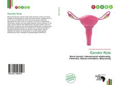 Capa do livro de Gender Role 