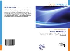 Buchcover von Barrie Matthews