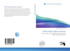 Bookcover of 1989 Italian Open (tennis)