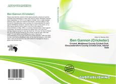 Bookcover of Ben Gannon (Cricketer)