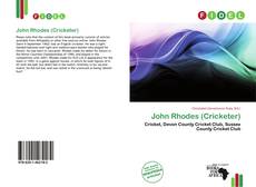 John Rhodes (Cricketer) kitap kapağı