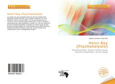 Buchcover von Henri Rey (Psychanalyste)