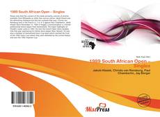 Bookcover of 1989 South African Open – Singles