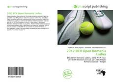 Bookcover of 2012 BCR Open Romania Ladies