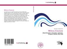 Portada del libro de Mileva Einstein