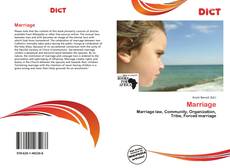 Bookcover of Marriage