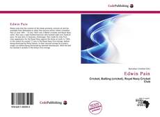 Portada del libro de Edwin Pain