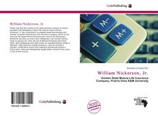 Portada del libro de William Nickerson, Jr.