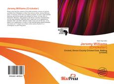 Bookcover of Jeremy Williams (Cricketer)