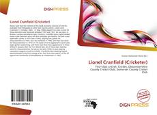 Bookcover of Lionel Cranfield (Cricketer)