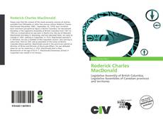 Couverture de Roderick Charles MacDonald