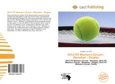 Portada del libro de 2012 ITF Women's Circuit – Wenshan – Singles