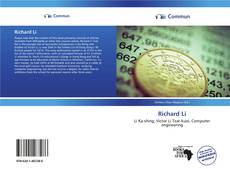 Portada del libro de Richard Li