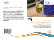 2012 ITF Women's Circuit (October–December)的封面