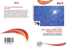 Borítókép a  2011 Open GDF SUEZ Région Limousin - hoz