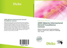 Portada del libro de 2009 Abierto Internacional Varonil Casablanca Cancún