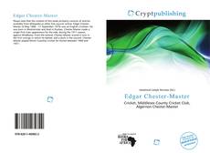 Bookcover of Edgar Chester-Master