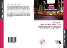 Buchcover von Alexandria, New York