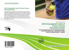 Portada del libro de 2010 Campbell's Hall of Fame Tennis Championships