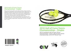 Capa do livro de 2010 Hall of Fame Tennis Championships - Singles 